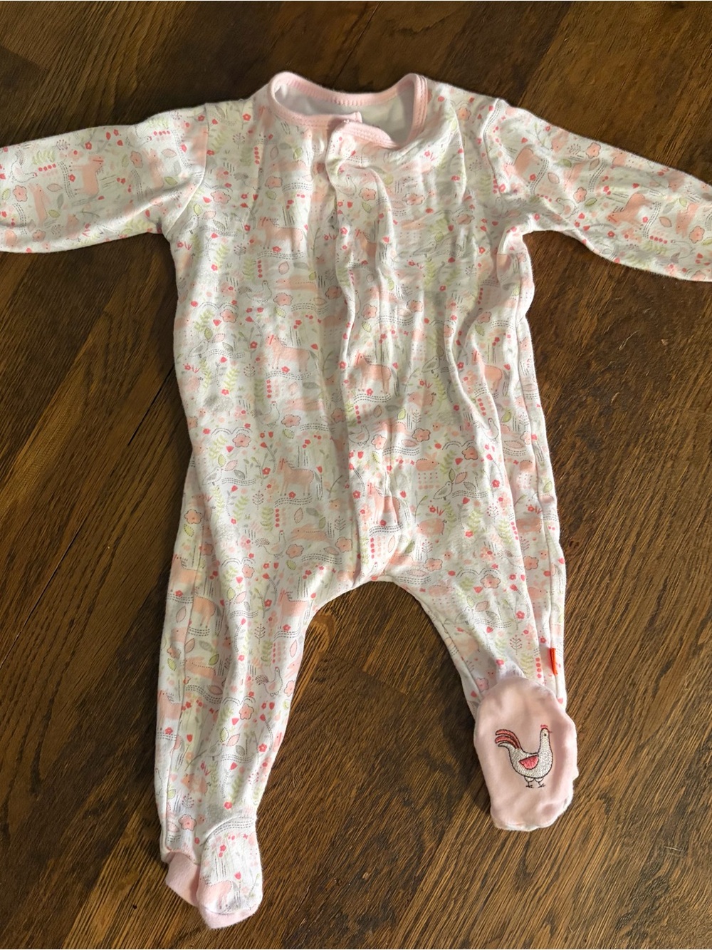 Magnetic Me Farm Pajamas, 3-6 months